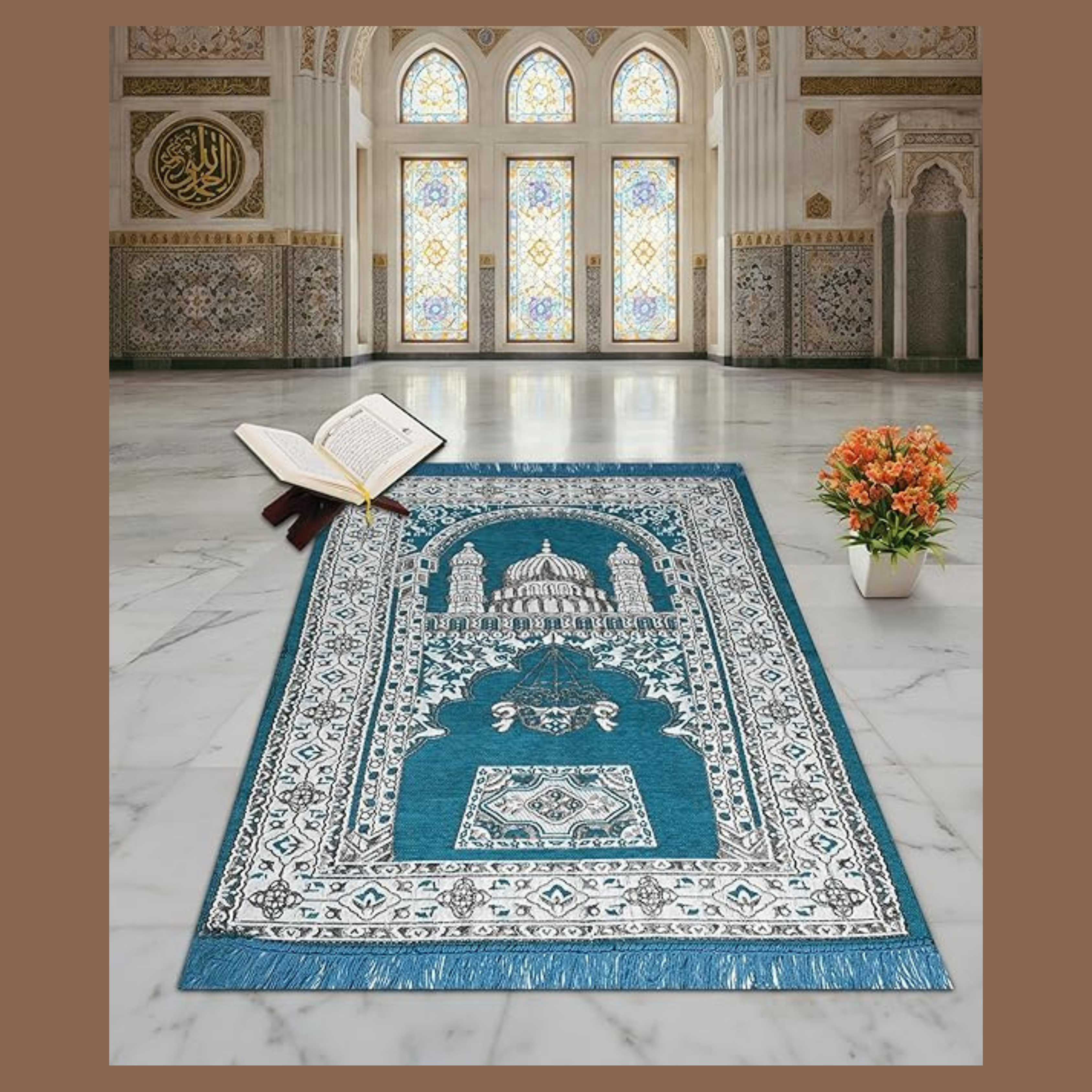 Premium Jaye Namaz | Soft & Comfortable Prayer Mat for Namaz | Lightweight & Durable