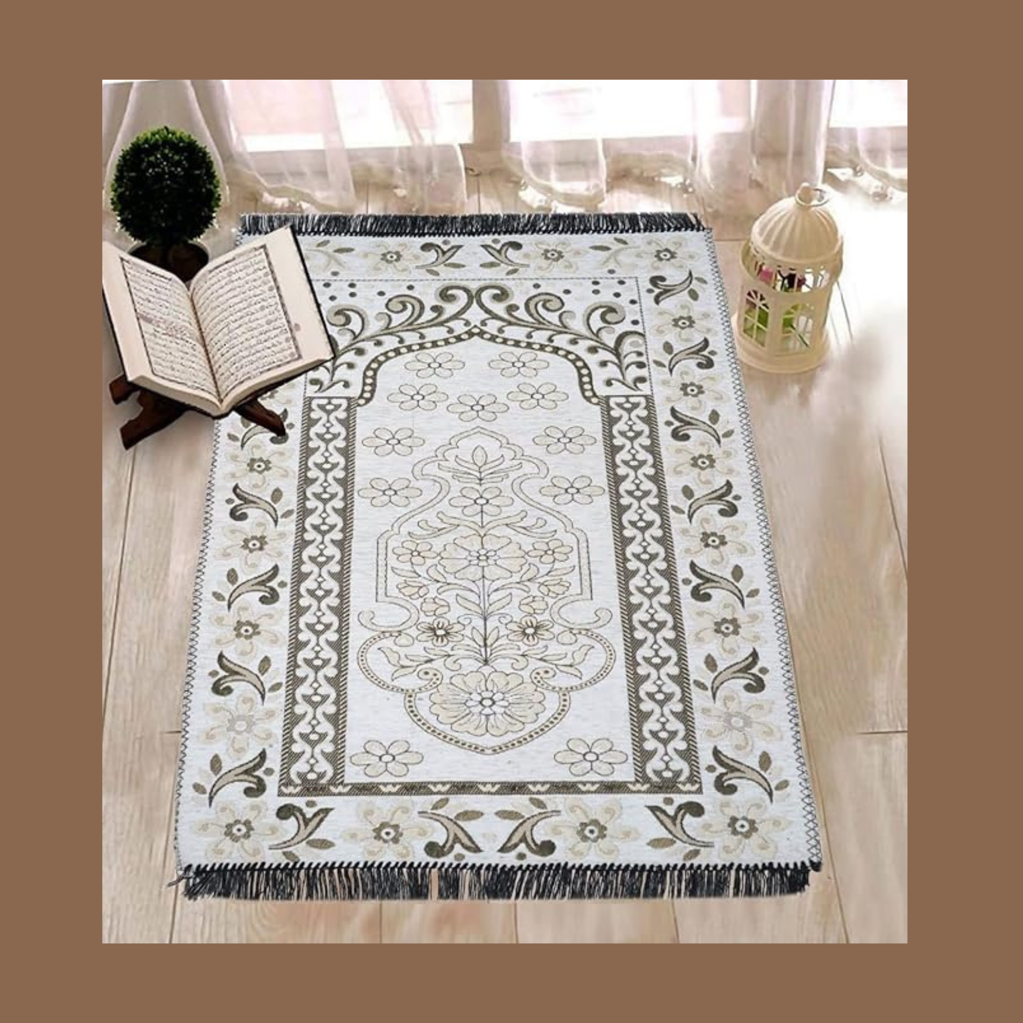 Premium Jaye Namaz | Soft & Comfortable Prayer Mat for Namaz | Lightweight & Durable