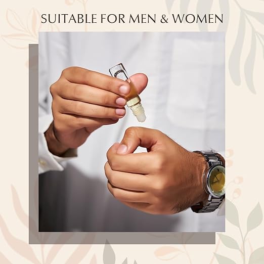 Rose Attar (Gulab Attar) Non-Alcoholic | Long-Lasting Floral Islamic Perfume for Men & Women