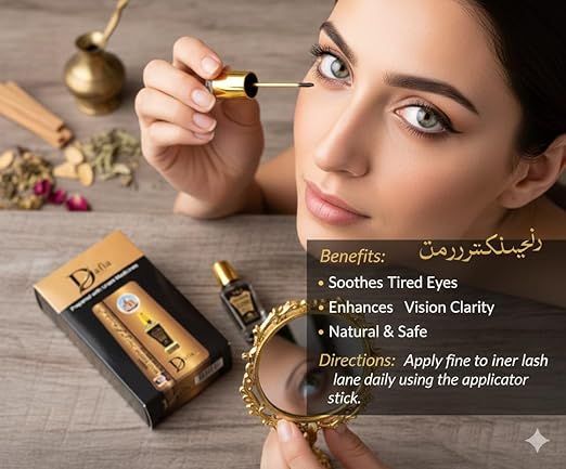 Herbal Surma for Eyes | Traditional Kohl for Eye Care & Natural Beauty | Safe for Daily Use